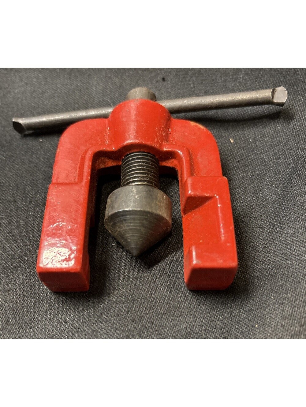 NEW Metal Flaring Tool with T-Handle and Cone Red Heavy Duty 3/4” Pipe Size 3” T